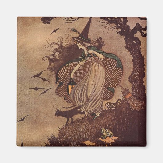 小さな魔女 マグネット (正面)