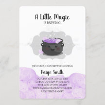 小さな魔法がハロウィーンの赤ちゃんシャワーを醸造している