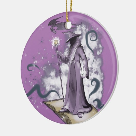 小さな魔法使い セラミックオーナメント (左)