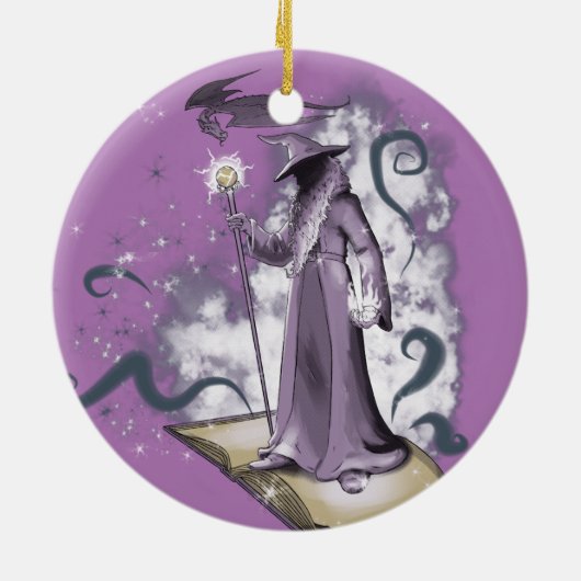 小さな魔法使い セラミックオーナメント (裏面)