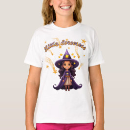 小さな魔法使い – 子供用ハロウィンTシャツ Tシャツ