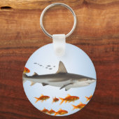 小さな魚 大きな影 キーホルダー (裏面)