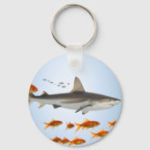 小さな魚 大きな影 キーホルダー (裏面)