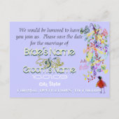 小さな鳥がそう言った 案内ポストカード (裏面)