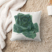 小さな鳥がバラ クッション (ブランケット)