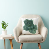 小さな鳥がバラ クッション (椅子)