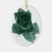 小さな鳥がバラ セラミックオーナメント (右)