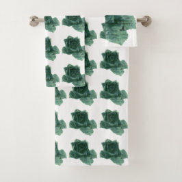 小さな鳥がバラ バスタオルセット