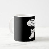 小さな鳥が君の誕生日だって言った食べ コーヒーマグカップ (正面左)