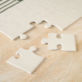 小さな鳥が枝に止まり鳥籠に止まる ジグソーパズル (側面)