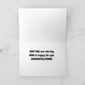 小さな鳥が私にあなたが「誕生日」を持っていると言った カード (内部)