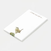 小さな鳥が私に言った ポストイット (アングル)