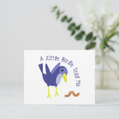 小さな鳥が私に言った ポストカード (スタンド正面)