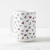 小さな鳥たち コーヒーマグカップ (正面左)