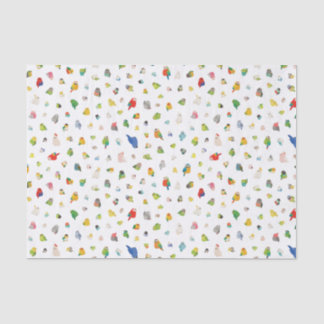 小さな鳥の浮浪者 薄葉紙