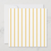 小さな鶏ちゃんがやってくる ファームベイビーシャワー 招待状 (裏面)