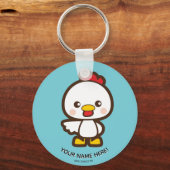 小さな鶏 キーホルダー (正面)
