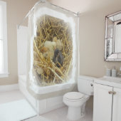 小さな鶏 シャワーカーテン (インサイチュ)