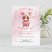 小さな鹿がほとんどピンクの冬である 招待状 (スタンド正面)