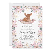 小さな鹿の赤ちゃんシャワー