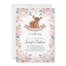 小さな鹿の赤ちゃんシャワー