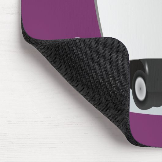 小さな黄色の漫画子供へトラック! マウスパッド (コーナー)