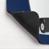 小さな黄色の漫画子供へトラック！ マウスパッド (コーナー)