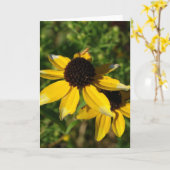 小さな黄色の野草 カード (黄色い花)