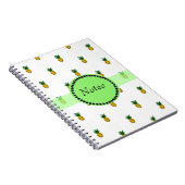 小さな黄金のパイナップル ノートブック (右側)