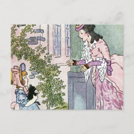 小さな黒の子猫 ポストカード