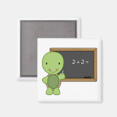 小さな黒板ガメ マグネット (正面/裏面)