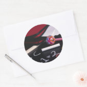 小さな黒板 ラウンドシール (封筒)