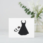 小さな黒 ポストカード (スタンド正面)