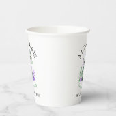 小さな龍が赤ちゃんのシャワーを途中にある 紙コップ (左)