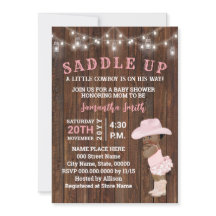 小さなAAのカウガールがやってくる！ベイビーシャワーのお知らせ