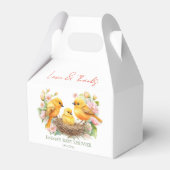 小さなbirdie孵化はすぐに春赤ちゃんシャワー フェイバーボックス (正面サイド)