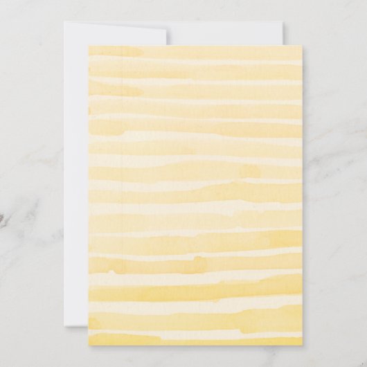 小さなLadybug女の子の赤ちゃんシャワー 招待状 (裏面)