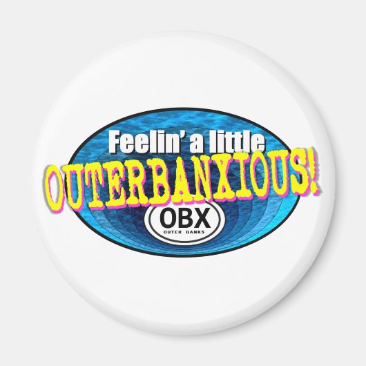 小さなOBXを感じる マグネット (正面)