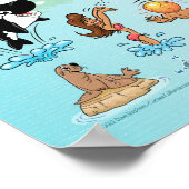 小さなSoCalポスター ポスター (角)