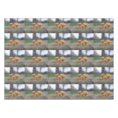 小さなToadstoolsマクロのテーブルクロス テーブルクロス (正面(横))