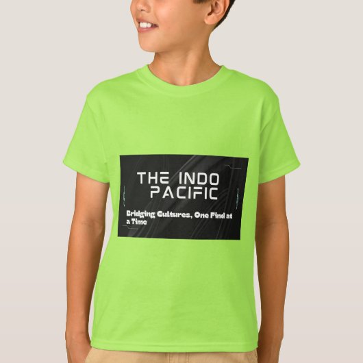 小さ与えな子供がおもしろいと文化のスプラッシュ Tシャツ (正面)