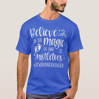 小さ信じな爪先の労働の魔法と Tシャツ