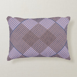 小さ市松模様にい2トーン04AピンクBG アクセントクッション