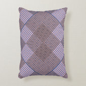 小さ市松模様にい2トーン04AピンクBG アクセントクッション (正面(垂直))