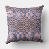 小さ市松模様にい2トーン04AピンクBG クッション (裏面)