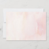 小さ恋しく思なONEderfulかわいい最初の誕生日の写真 招待状 (裏面)