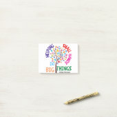 小さ救済な手が大きなことをする – 小児科医G ポストイット (デスク上)