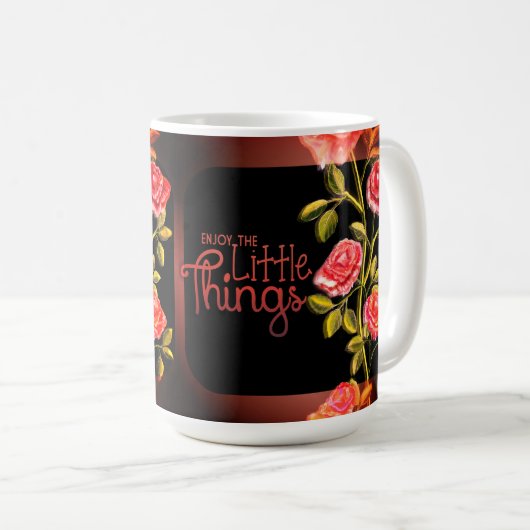 小さ楽しむなものコーヒーマグ コーヒーマグカップ (正面右)