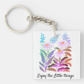 小さ楽しむなものデイジー キーホルダー (正面)