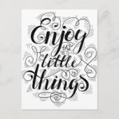 小さ楽しむなもの1 ポストカード (正面)